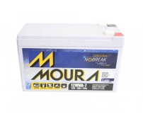 BATERIA PARA NOBREAK VRLA MOURA – MODELO: 12MVA7 – (7AH) – 12V