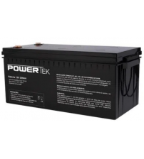 BATERIA - MULTILASER - Bateria PowerTek VRLA 12V 200Ah - EN032